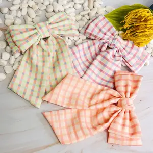 Ellison and Young Satin Precious Double Bow Hair Clip