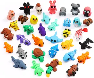 Realistic Articulating Mini Fidget Animals – 3D Printed Sensory Toy, Stress Relief Desk Pet, Cute Collectible Gift for Kids & Adults