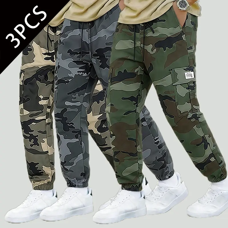 Khaki + Dark Gray + Army Green