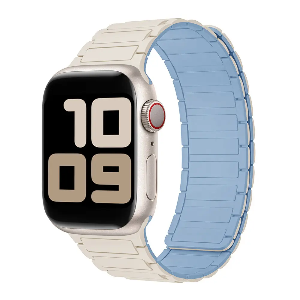 Antique white with mist blue