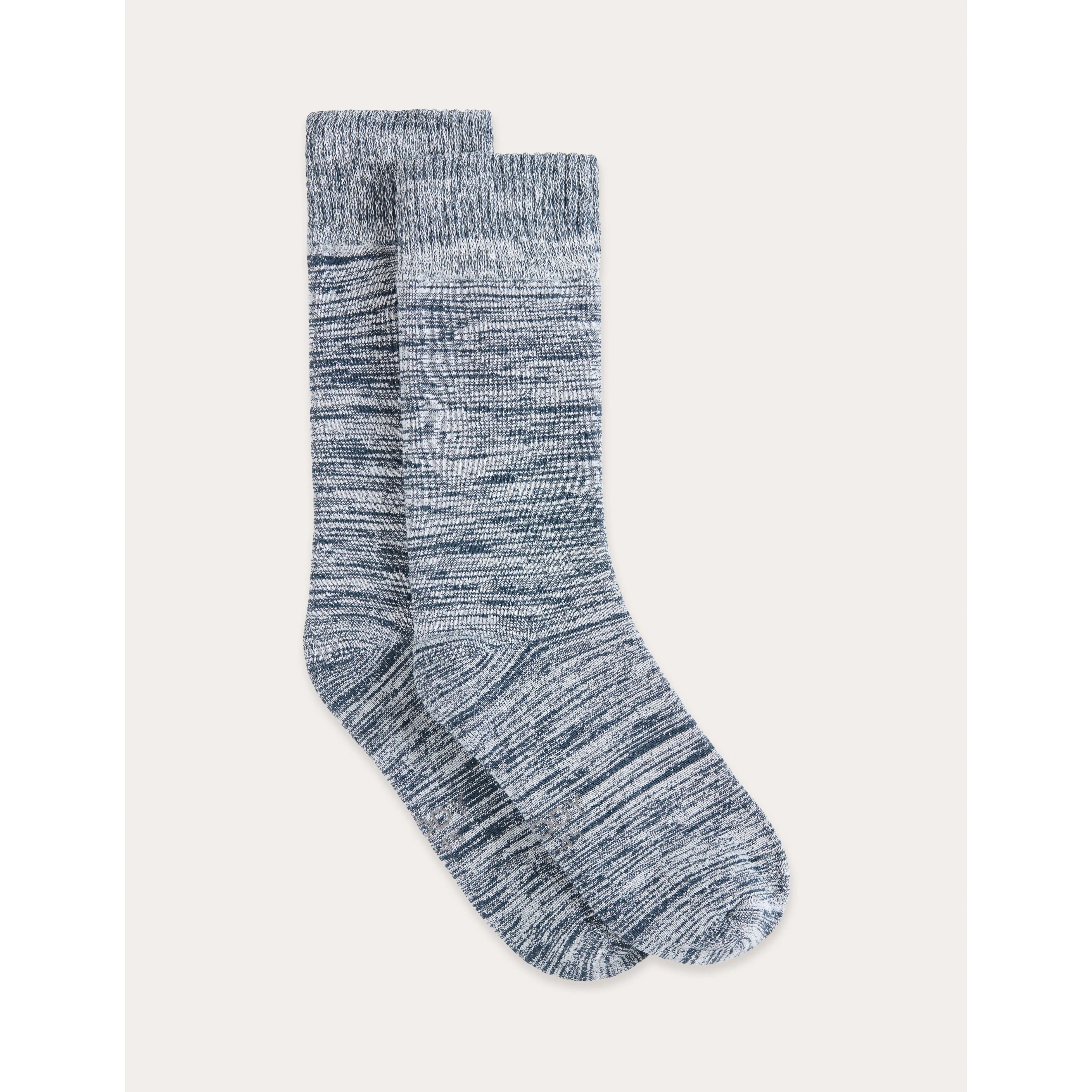 Chunky Bed Socks - Dove Marl