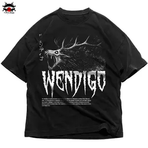 Wendigo Horror Fantasy Japanese T-Shirt