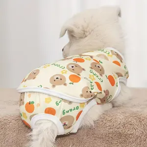 1pc of Pet Dog and Cat Safety Pants - Cartoon Bear and Lamb Pattern Pet Diapers, Anti-harassment Sanitary Pants for Menstrual Periods, Suitable for Dogs' Free Activities and Parties, Keeping Small Dogs Clean, Applicable to Maltese, French Bulldog