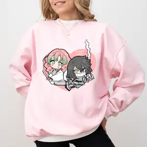Mitsuri x Obanai Valentine Shirt, Mitsuri x Obanai Demon Slayer Sweatshirt, Valentine Shirt, Trending Anime Tee, Gift For Fans, For Men, For Women