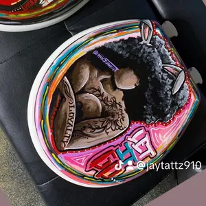 Custom toilet seat