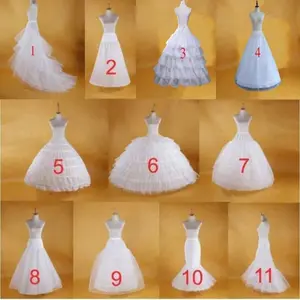 WeddingPetticoatBridalHoopCrinolinePromUnderskirtFancySkirtSlip