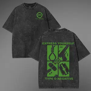 Type O Negative Band Express Yourself Shirt, Life Is Kil ling Me T-Shirt Peter Steele Carnivore, Cotton Heavyweight Band Shirt - Grunge Streetwear Aesthetic