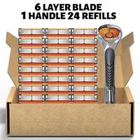 24 Refills + 1 Handle