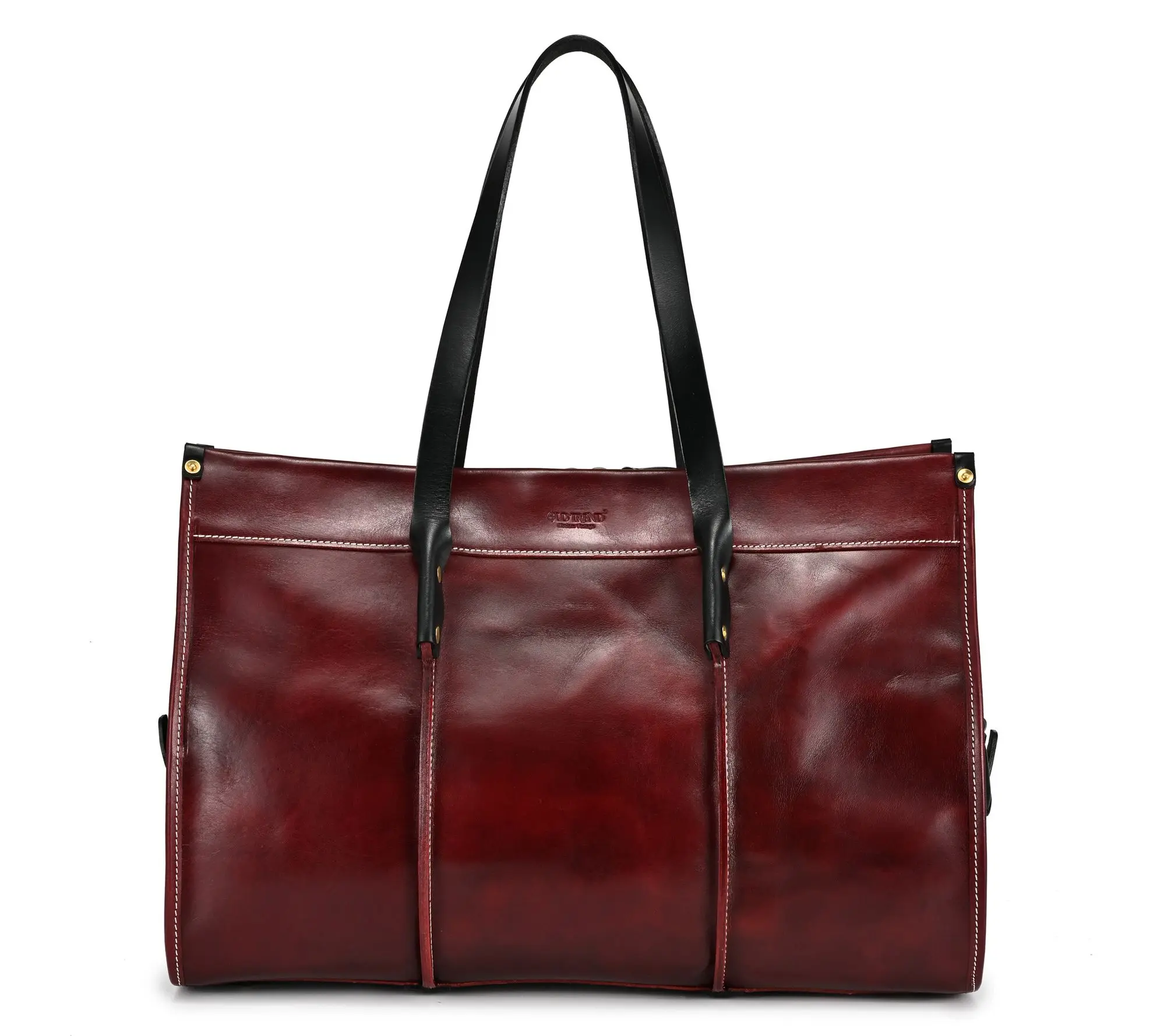 Old Trend Spring Hill Leather Weekender with Shoulder Strap