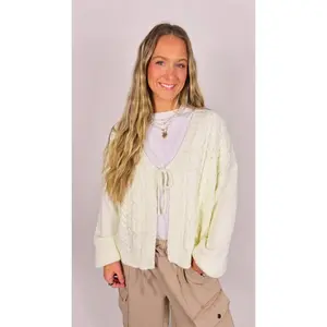 Everything Tie Front Cardigan