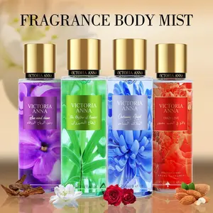 Victoria Anna 4 Types of Body Spray, Natural Perfume for Women, Suitable for All Occasions, Fruit Scent, Women's Floral Fragrance Perfume 250mL (8.4 fl oz)