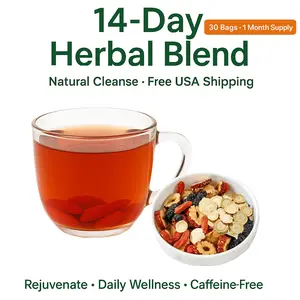 Handpicked Herbal Tea Formulas(30 Bags)-Gentle detox and Natural cleanse, Traditional Organic fruit Beverage for Daily Wellness-No Sugar No Caffeine