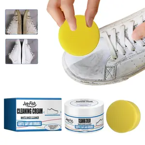 White sneaker cleaning paste, multi-functional stain removal and whitening cleaner for white sneakers and sports shoes