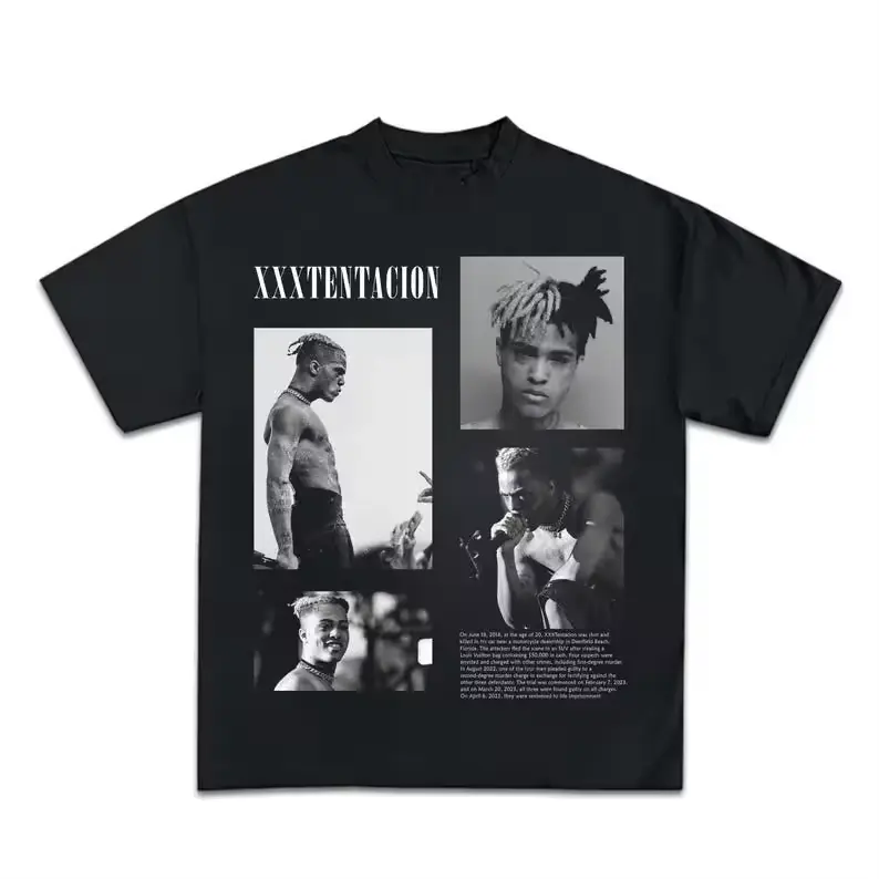 XXXTENTACION Graphic T-Shirt, Sweatshirt, Hoodie Unisex Retro Tee, Vintage Graphic Tee Unisex TEE