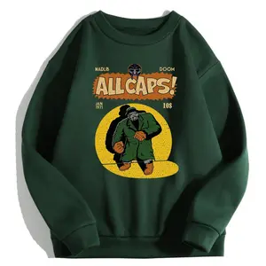 Madlib Doom All Caps Sweatshirt, Mf Doom Sweatshirt, hip hop sweatshirt, Rap Music Sweatshirt, Madvillain Metal Tee, Gift For Music Lover A3J