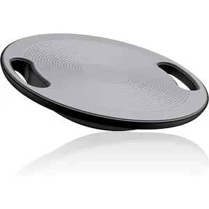 Wobble  Board, Exercise  Stability Trainer Portable  Board with Handle for Workout Core Trainer Physical  & Gym No-Skid Surface