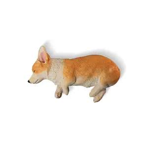 JXK Studio corgi Statue Series Durable Polyresin with Intricate Details