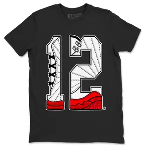 Number 12 SNRT Sneaker Tees Streetwear - Cherry