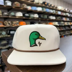 Mallard Duck Head Rope Hat