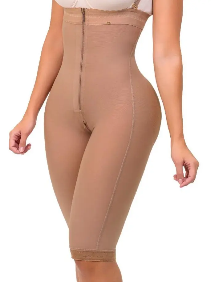 Faja Secreto SMI7108 Strapless de Alta Compresión con Tanga Invisible SMI04038 Fit Slim Womenswear Seamless