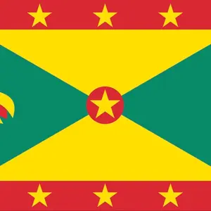 Custom Grenada Flag Print bonnet