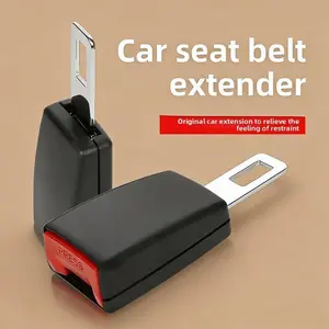 Car Seat Belt Extender Anti-Choking Safety Clip, Front and Rear Seat Safety Insert, Adjustable Seat Belt Tool for Enhanced Security