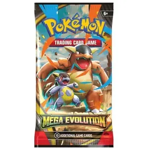 Pokemon Trading Card Game Mega Evolution Pack - Includes 10 Additional Game Cards for Collectors and Players Aged 6+