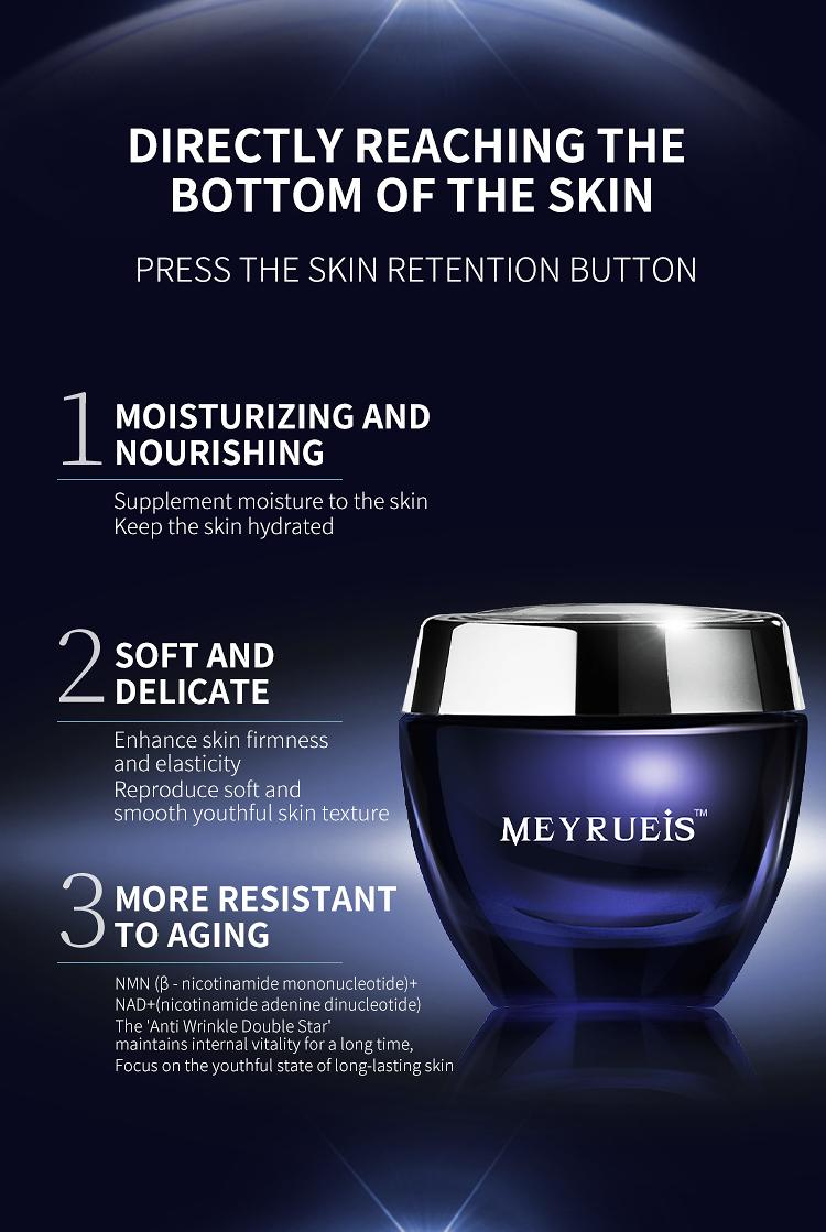 NAD+ face cream,NMN face cream,Anti-Aging,Light Fine Lines Face cream,Firming Face Skin,for Sensitive skin