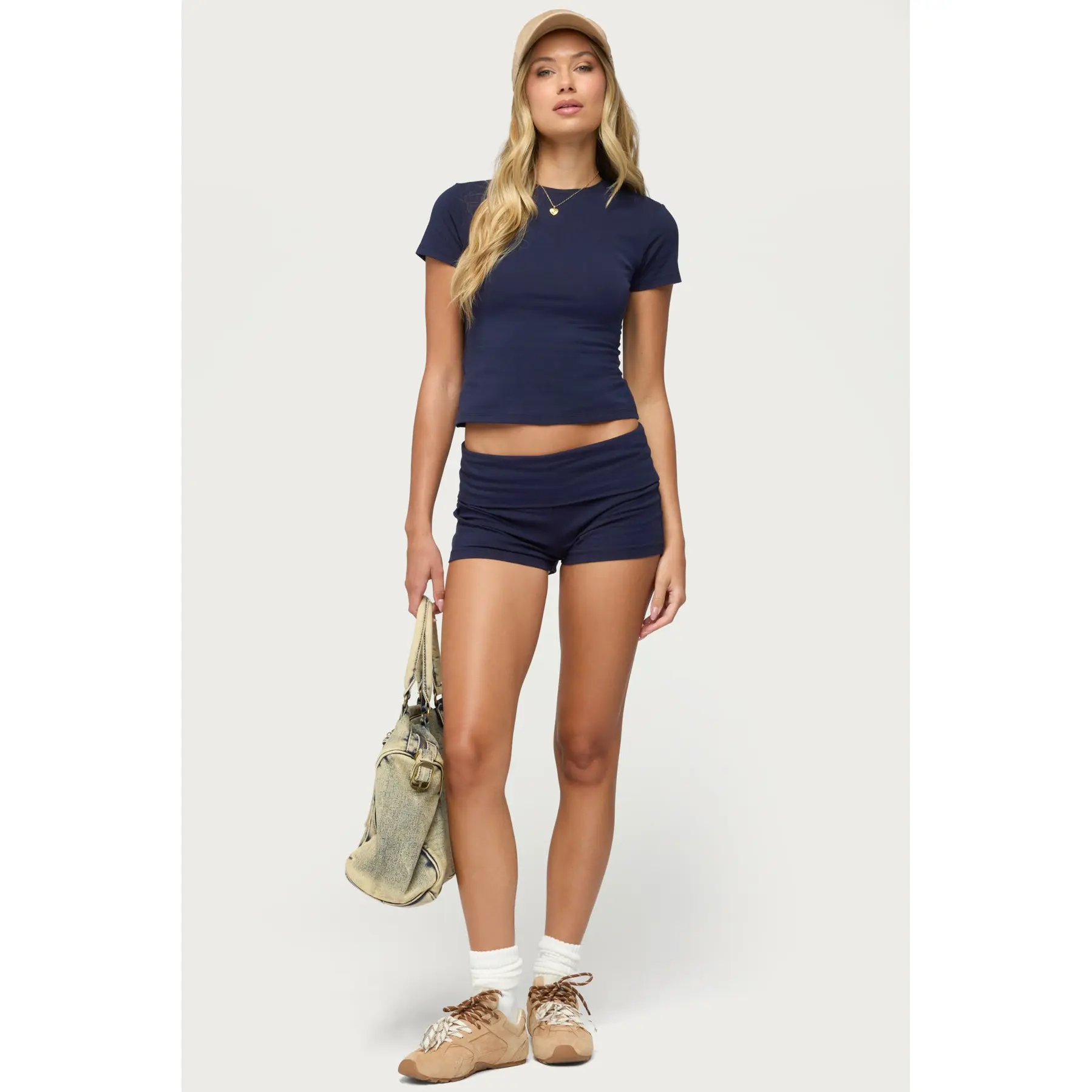 Marleaux Foldover Shorts