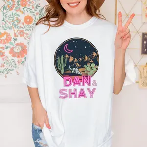 Dan And Shay Shirt, Country Music Unisex T-shirt Crewneck, Classic Fashion, Timeless Design for All, Perfect Fit, Ultimate Comfort