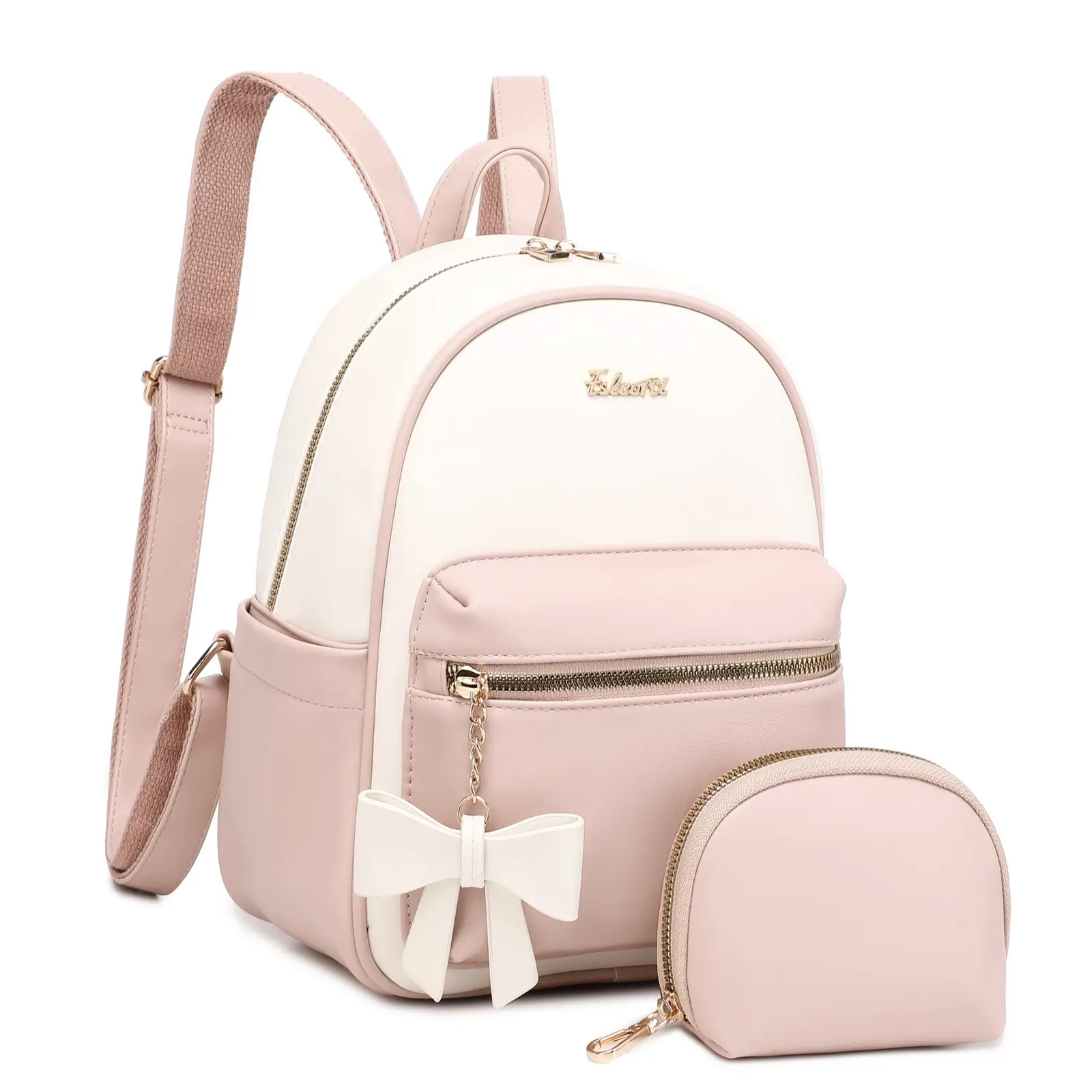 Eslcorri Mini Backpack Purse for Women - Girls Bowknot 