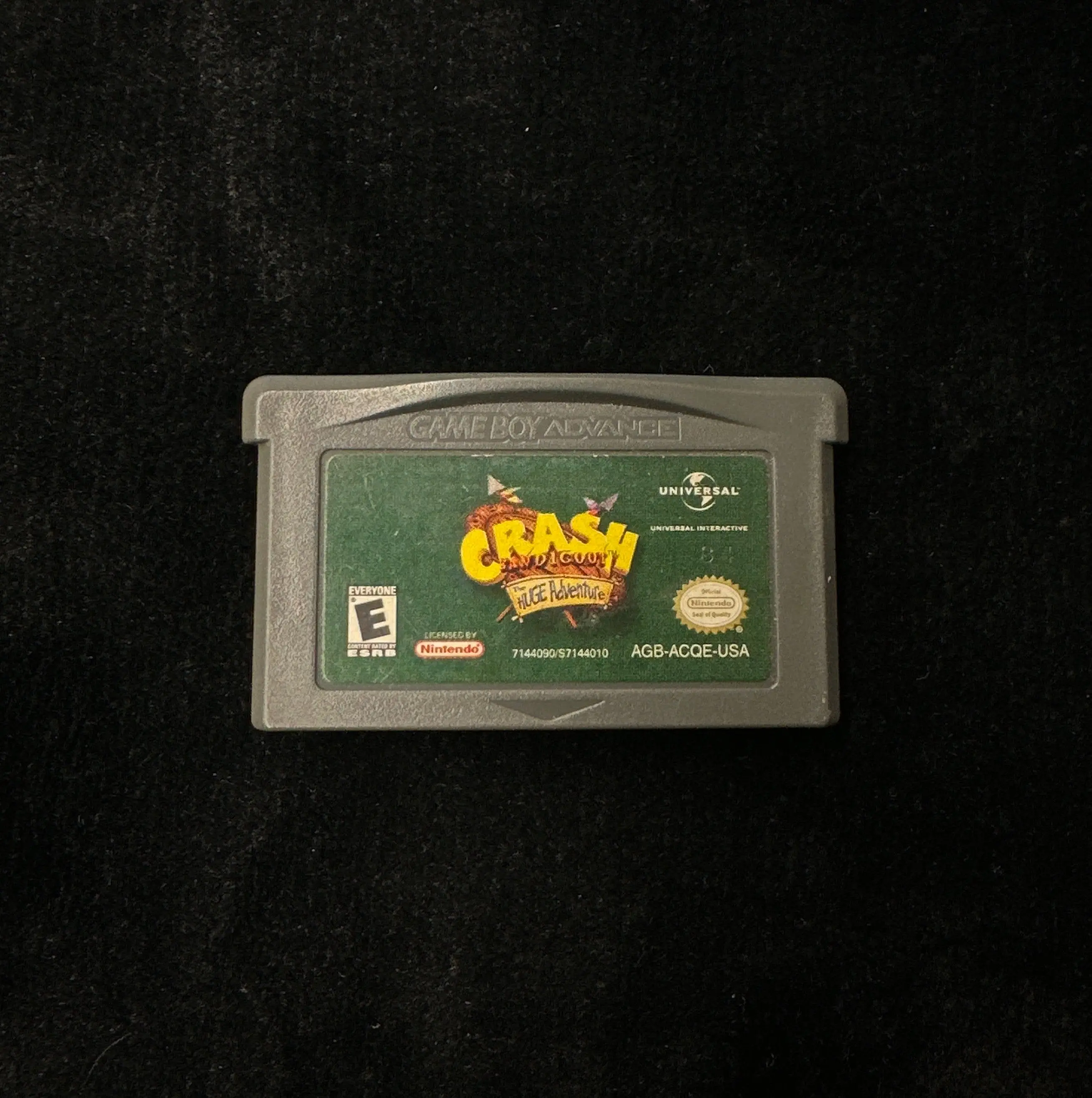 Crash Bandicoot the Huge Adventure for Game Boy Advance