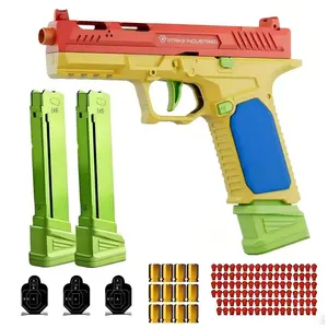 Soft Dart Blaster Toy | Shell-Ejecting Foam Play Set | Safe Outdoor Game for Kids Under 12+