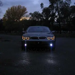 For 2002 2003 2004 2005 BMW 7 Series E65 E66 Xenon Foglamps Foglights Driving Fog Lamps Lights Kit