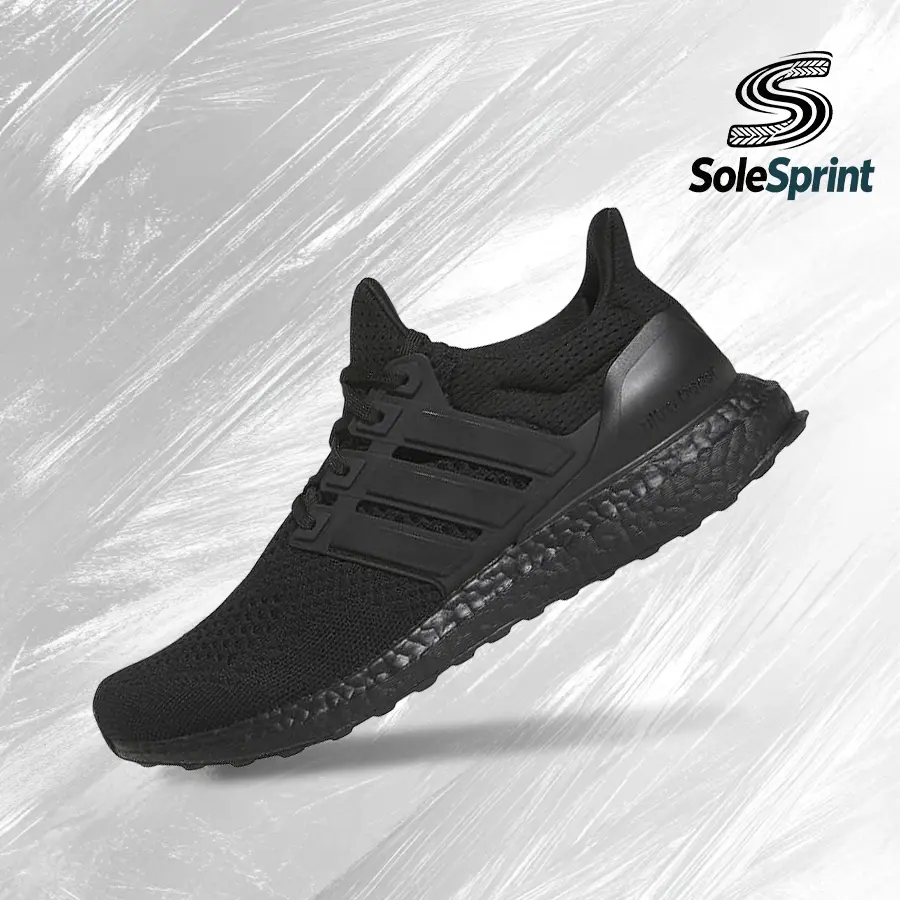 adidas Ultra Boost 1.0 DNA Triple Black Men's Lifestyle Sneakers - HQ4199, Breathable Mesh, Lightweight Sole, Shock-Absorbing Comfort, Gym & Run, Casual Wear, Back to School Use, Shock Absorbers