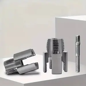 Craftsmanship Hardware Accessories Tool, 4/6 Inch Pipe Thread Cutting & Breaking Tool, Hole Positioning Drill Bit for Universal Use