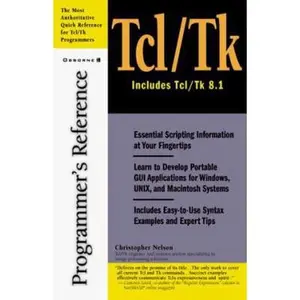 USED-Tcl/Tk Programmer's Reference by Chris Nelson (Paperback)