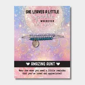 Gift for Aunt - Aunt Bracelet Set