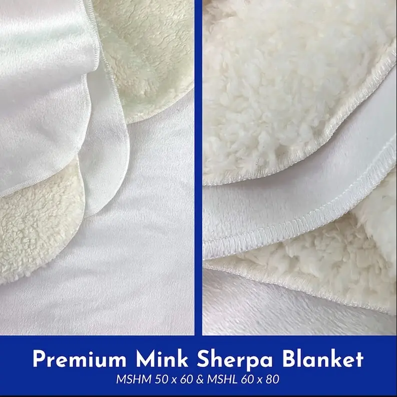 Sherpa Blanket 60x80 inches