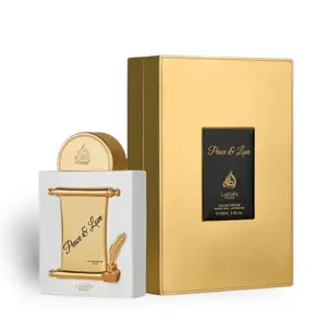 Lattafa Pride Peace & Love , 3.4 oz / 100 ml Eau de Parfum , Unisex Fragrance of Elegance & Harmony