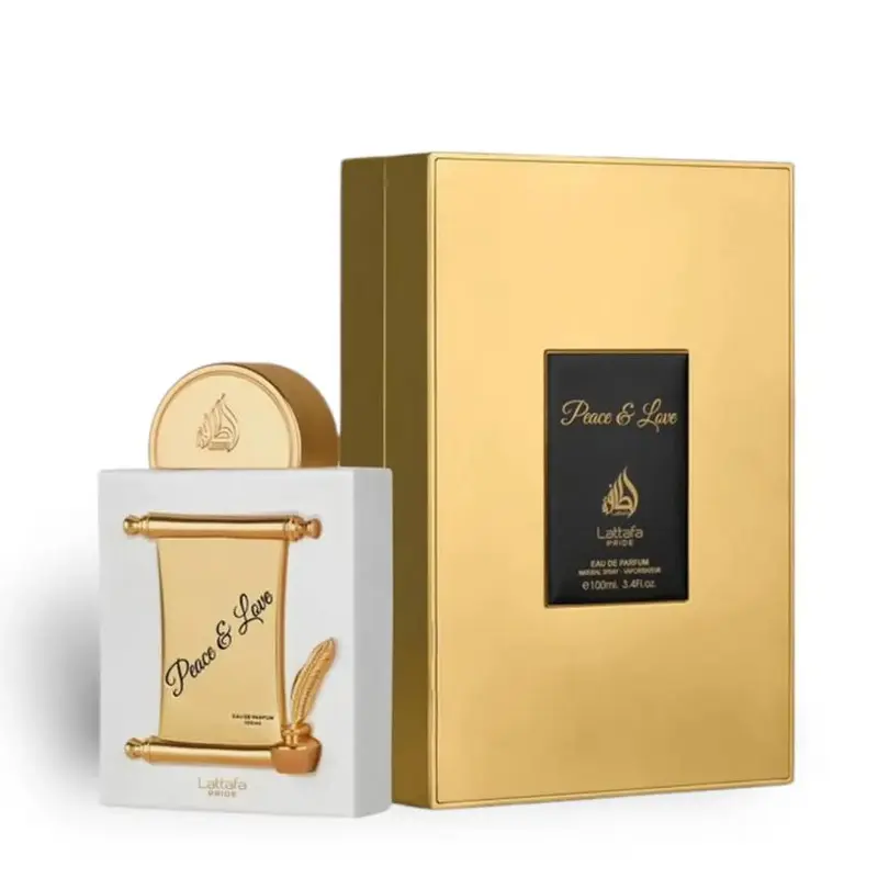 Lattafa Pride Peace & Love , 3.4 oz / 100 ml Eau de Parfum , Unisex Fragrance of Elegance & Harmony
