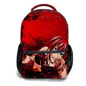 Rias-Gremory-Backpacks for Girls, Cute School Backpack for Girls Boys, Aesthetic Bookbag for Teens, Lightweight Classic Backpack for Travel, Work, Picnic A-60