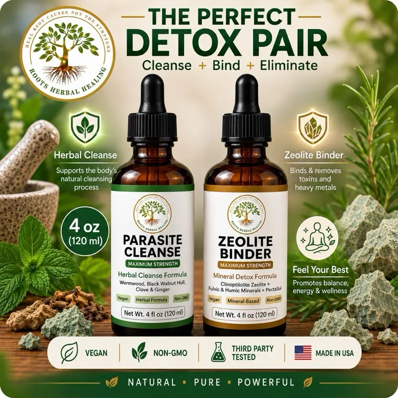Parasite Cleanse & Binder, 4oz Maximum Strength Herbal Healthcare Detox Parasite Cleanse & Binder, 4oz Maximum Strength Herbal Healthcare Detox