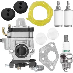 300486 Carburetor for Earthquake E43 E43WC E43CE MC43 MC43E MC43CE MC43RCE Tiller MD43 Dethatcher WE43 WE43CE WE43E Earthquake E43 300486 11334 43CC 51.7CC 2 Cycle Carb