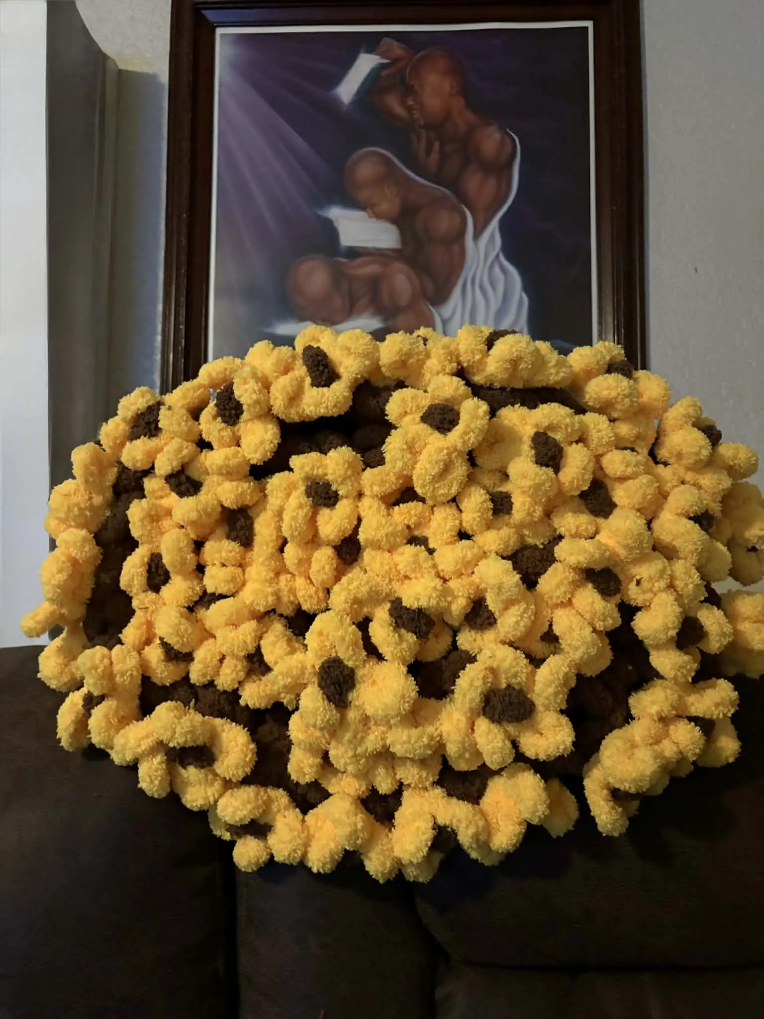 Novelty Blanket Bouquet – Sunflower & Mixed Flowers