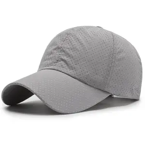 Summer quick-drying hat men's outdoor thin sun hat casual cap hiking fishing sun protection breathable baseball cap