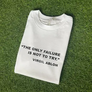 Virgil Quote Rare T-shirt