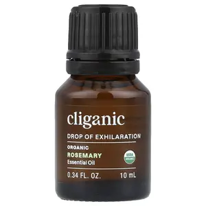 Cliganic Drop of Exhilaration™, Organic Rosemary Essential Oil, 0.34 fl oz (10 ml)