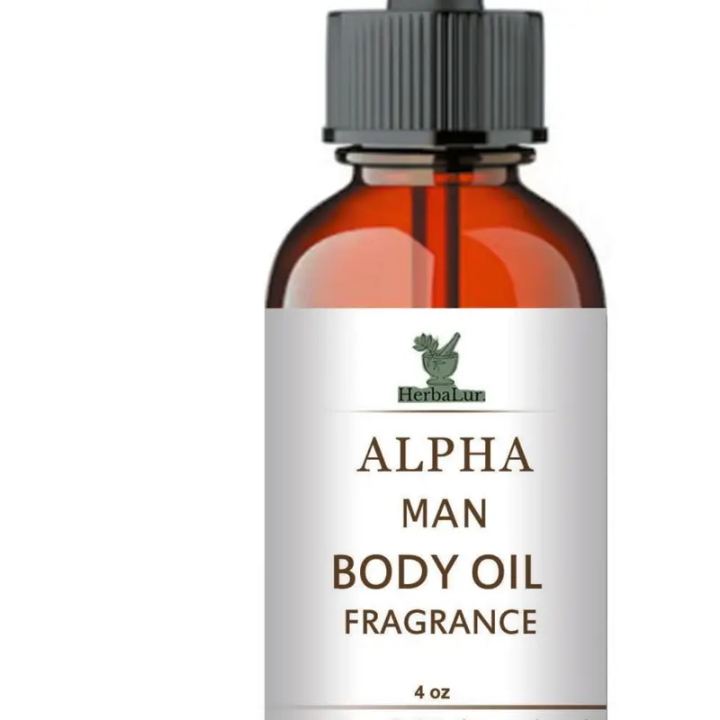 Alpha Man Body Oil - Fragranced Hydrating Skin Care for Men