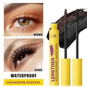 QIC Mascara Waterproof Long Lasting Lengthening EyeLash Makeup / Maskara Tahan Air Hitam Kosmetik